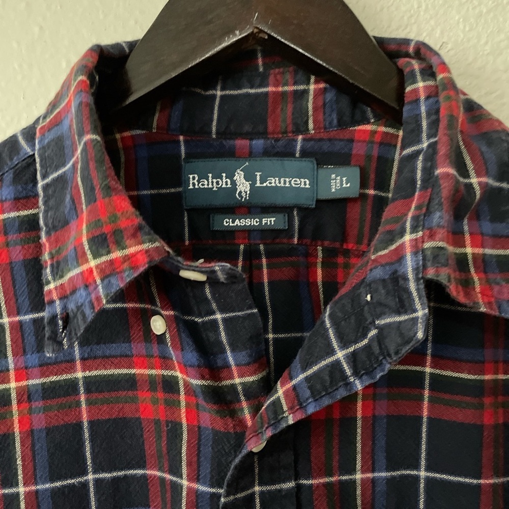 Ralph Lauren Classic Fit Longsleeves Polo Mens Large